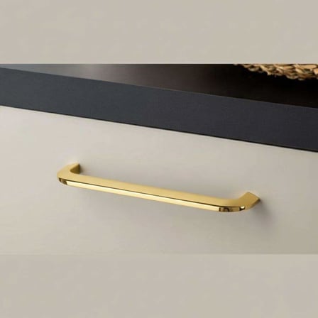 System Mobilya Kulbu Gold Renk 256mm Kulp (SY8682 0256 GL)