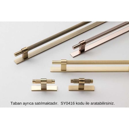 System Mobilya Kulbu Rose Renk 128mm Kulp (SY8772 0128 RS-RS)