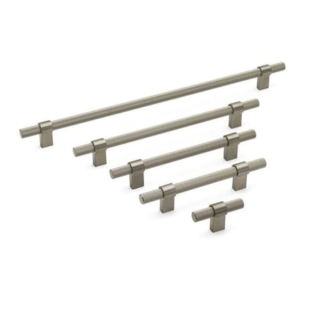 System Düğme Mobilya Kulbu Nikel Saten 8mm Kulp (SY8774 0008 NB-NB)