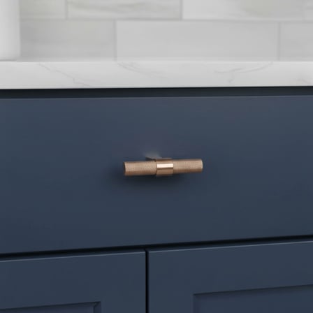 System Düğme Mobilya Kulbu Rose Renk 8mm Kulp (SY8774 0008 RS-RS)