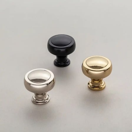 System Düğme Mobilya Kulbu Nikel Saten 32mm Kulp (SY1915 0032 NB)