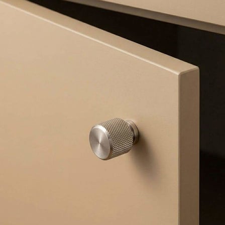 System Düğme Mobilya Kulbu Saten Renk 8mm Kulp (SY1965 0008 NB)