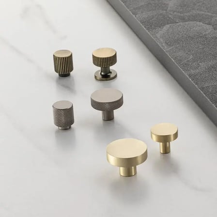 System Düğme Mobilya Kulbu Saten Renk 8mm Kulp (SY1965 0008 NB)