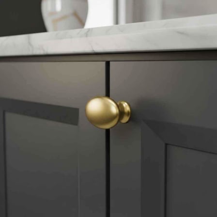System Düğme Mobilya Kulbu Gold Renk 8mm Kulp (SY4322 0008 GL)
