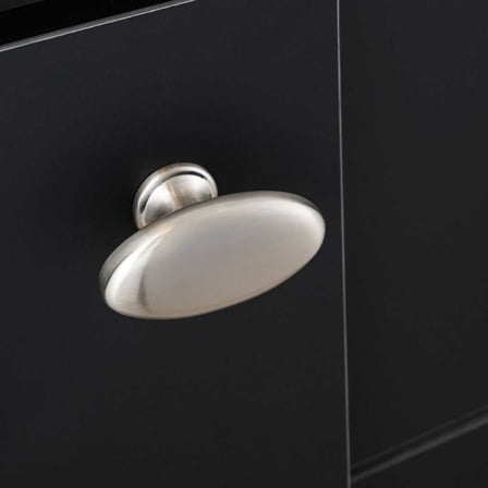 System Düğme Mobilya Kulbu Nikel Saten 8mm Kulp (SY4322 0008 NB)