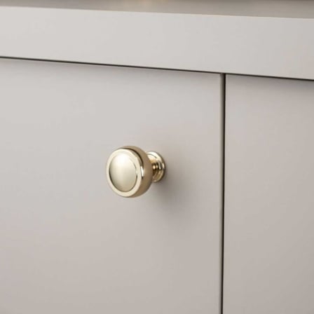 System Düğme Mobilya Kulbu Gold Renk 32mm Kulp (SY1915 0032 GL)