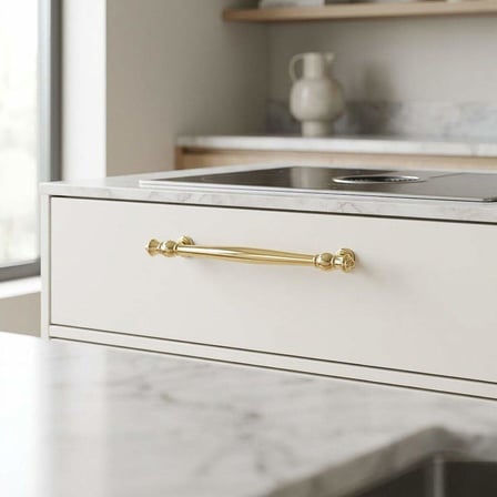 System Mobilya Kulbu Gold Renk 160mm Kulp (SY4482 0160 GL)
