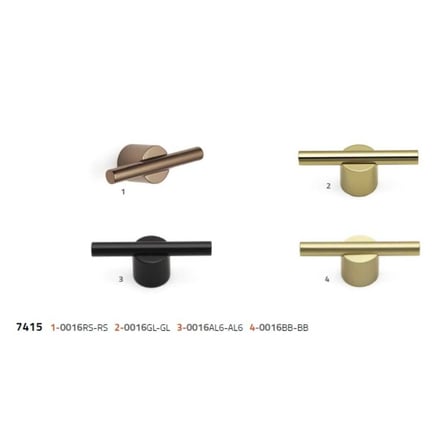 System Düğme Mobilya Kulbu Siyah Renk 16mm Kulp (SY7415 0016 AL6-AL6)