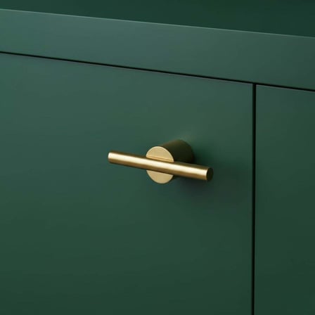 System Düğme Mobilya Kulbu Gold Renk 16mm Kulp (SY7415 0016 GL-GL)