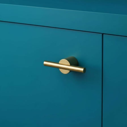System Düğme Mobilya Kulbu Gold Renk 16mm Kulp (SY7415 0016 GL-GL)