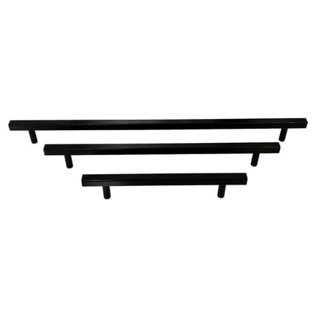 System Mobilya Kulbu Siyah Renk 128mm Kulp (SY8807 0128 AL6)