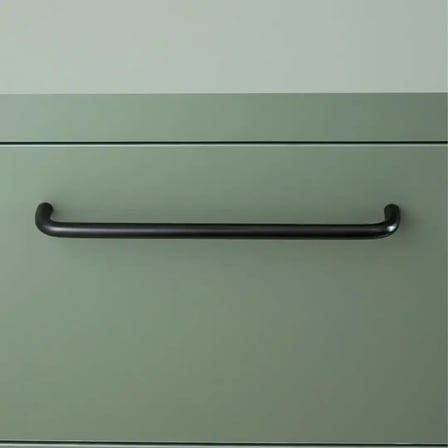 System Mobilya Kulbu Siyah Renk 128mm Kulp (SY8878 0128 AL6)