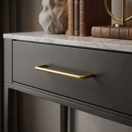 System Mobilya Kulbu Gold Renk 224mm Kulp (SY8878 0224 GL)