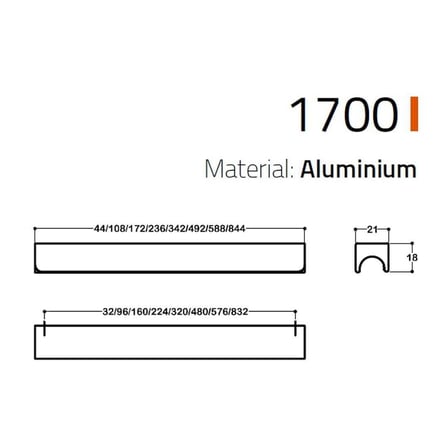 System Mobilya Kulbu Siyah Renk 160mm Kulp (SY1700 0160 AL6)