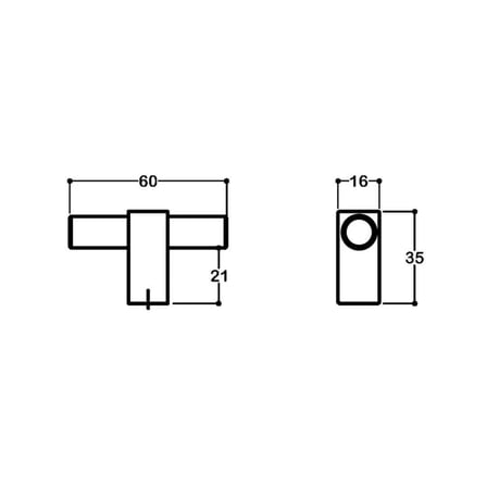 System Düğme Mobilya Kulbu Gold Renk 8mm Kulp (SY8939 0008 GL-GL)