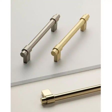 System Mobilya Kulbu Antik Sarı Renk 128mm Kulp (SY8770 0128 ABM-ABM)