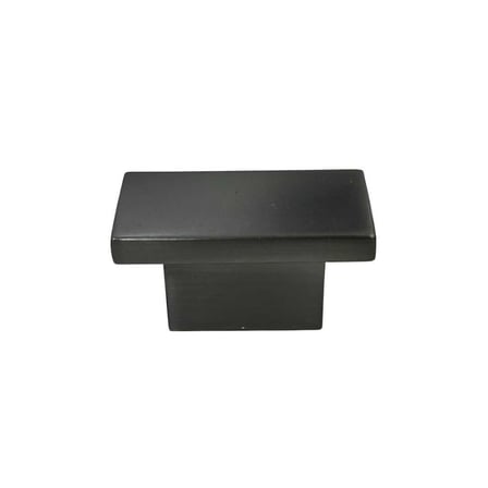 System Düğme Mobilya Kulbu Füme Renk 44x27mm Çift Delikli Kulp (SY4335 0016 BBN)