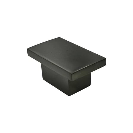 System Düğme Mobilya Kulbu Füme Renk 44x27mm Çift Delikli Kulp (SY4335 0016 BBN)