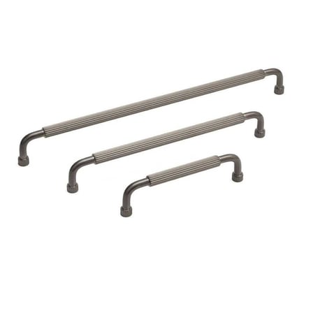 System Mobilya Kulbu Füme Renk 128mm Kulp (SY8985 0128 BBN)
