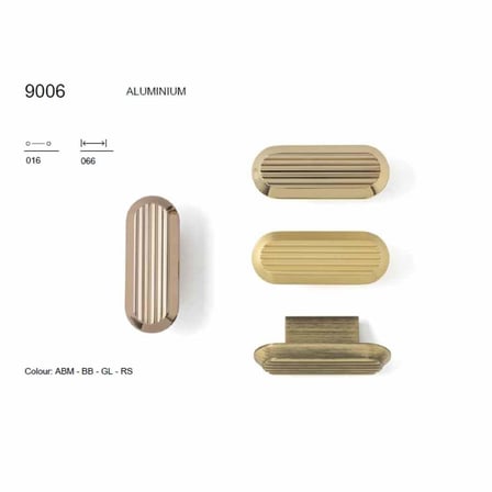 System Düğme Mobilya Kulbu Mat Altın 16mm Kulp (SY9006 0016 BB)
