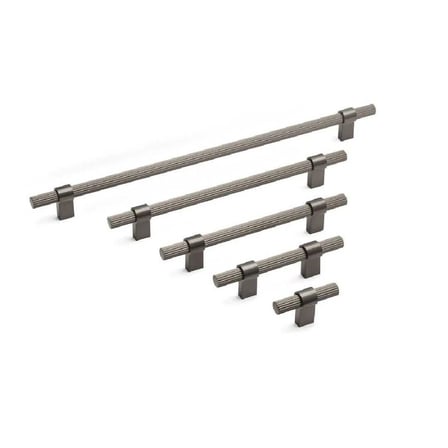 System Mobilya Kulbu Füme Renk 64mm Kulp (SY8990 0064 BBN-BBN)