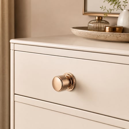 System Mobilya Kulp Tabanı Rose Renk 42mm (SY0100 0042 RS)