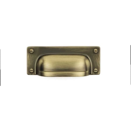 System Mobilya Kulbu Antik Sarı Renk 32mm Çanak/Tas Kulp (SY4534 0032 ABM)