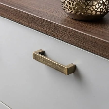 System Mobilya Kulbu Antik Renk 128mm Kulp (SY6250 0128 ABM)