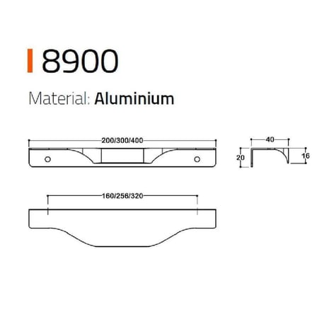 System Mobilya Kulbu Antik Renk 160mm Kulp (SY8900 0160 ABM)