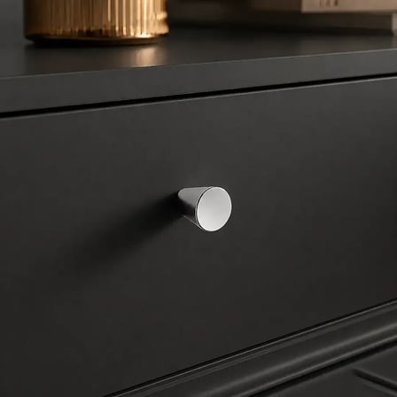 System Düğme Mobilya Kulbu Krom Renk 30mm Kulp (SY1455 0030 CR)