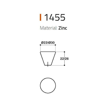 System Düğme Mobilya Kulbu Krom Renk 30mm Kulp (SY1455 0030 CR)