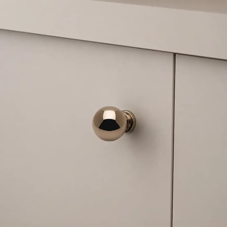 System Düğme Mobilya Kulbu Rose Renk 26mm (SY1465 0026 RS)