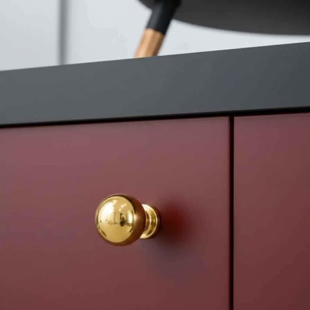 System Düğme Mobilya Kulbu Gold Renk 30mm Kulp (SY1465 0030 GL)
