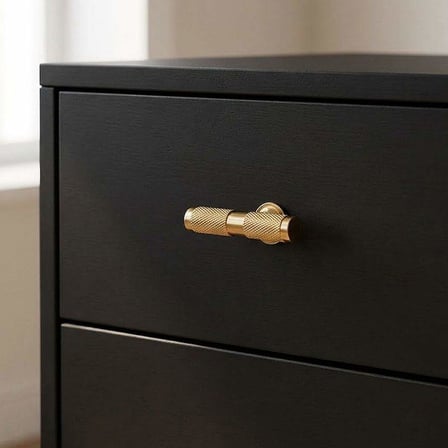 System Düğme Mobilya Kulbu Gold Renk 8mm Kulp (SY8996 0008 GL-GL)
