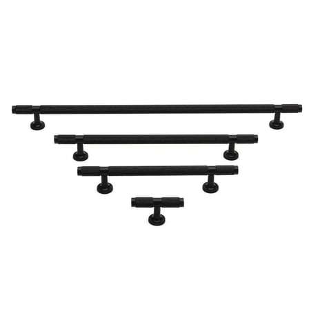 System Mobilya Kulbu Siyah Renk 128mm Kulp (SY8996 0128 AL6-AL6)