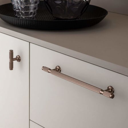 System Mobilya Kulbu Rose Renk 128mm Kulp (SY8998 0128 RS-RS)