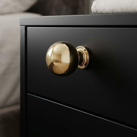 System Düğme Mobilya Kulbu Gold Renk 20mm Kulp (SY1465 0020 GL)