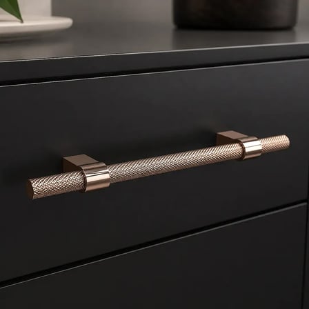 System Mobilya Kulbu Rose Renk 96mm Kulp (SY8774 0096 RS-RS)