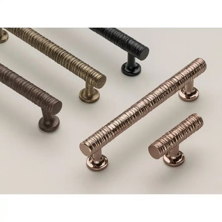 System Düğme Mobilya Kulbu Rose Renk 8mm Kulp (SY9208 0008 RS-RS)