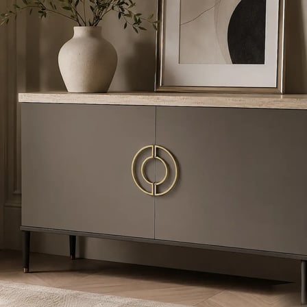 System Mobilya Kulbu Gold/Altın Renk 64mm Kulp (SY4700 0064 GL)