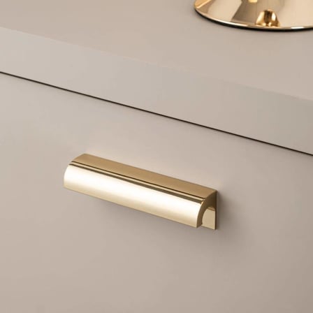 System Mobilya Kulbu Gold Renk 96mm Kulp (SY1740 0096 GL)