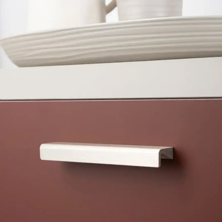 System Mobilya Kulbu Saten Renk 128mm Kulp (SY1742 0128 NB)