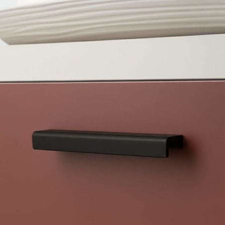 System Mobilya Kulbu Siyah Renk 320mm Kulp (SY1742 0320 AL6)