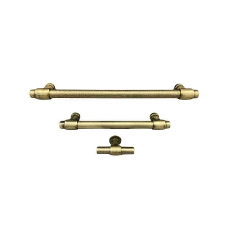 System Mobilya Kulbu Antik Renk 128mm Kulp (SY4686 0128 ABM-ABM)
