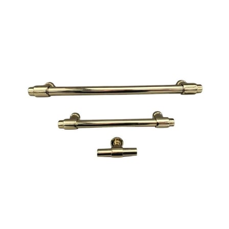 System Mobilya Kulbu Altın Renk 128mm Kulp (SY4686 0128 GL-GL)