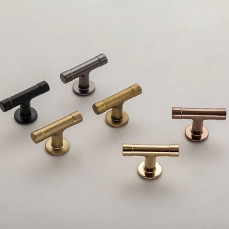 System Düğme Mobilya Kulbu Antik Renk 55mm Tek Delikli Kulp (SY4710 0008 ABM)