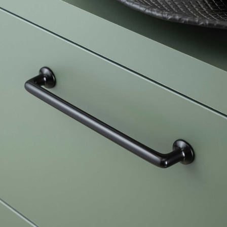 System Mobilya Kulbu Siyah Renk 96mm Kulp (SY4713 0096 AL6)