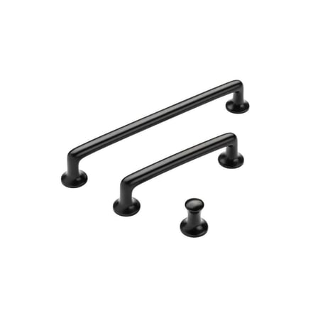 System Mobilya Kulbu Siyah Renk 96mm Kulp (SY4713 0096 AL6)