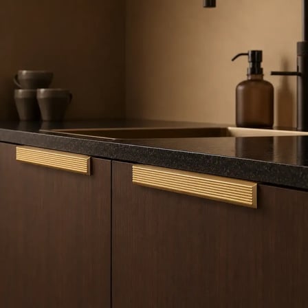 System Mobilya Kulbu Altın Renk 256mm Kulp (SY9254 0256 GL)