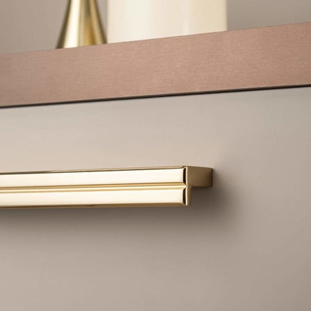 System Mobilya Kulbu Altın Renk 64mm Kulp (SY9255 0064 GL)
